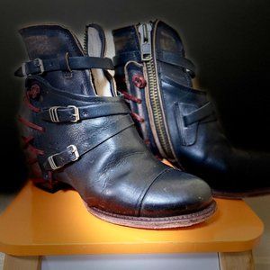 Leather Freebird Boots